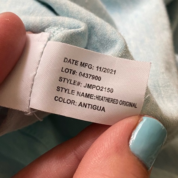 Johnnie-O Blue Antigua Heather Original Polo Shirt XXL - Picture 13 of 13